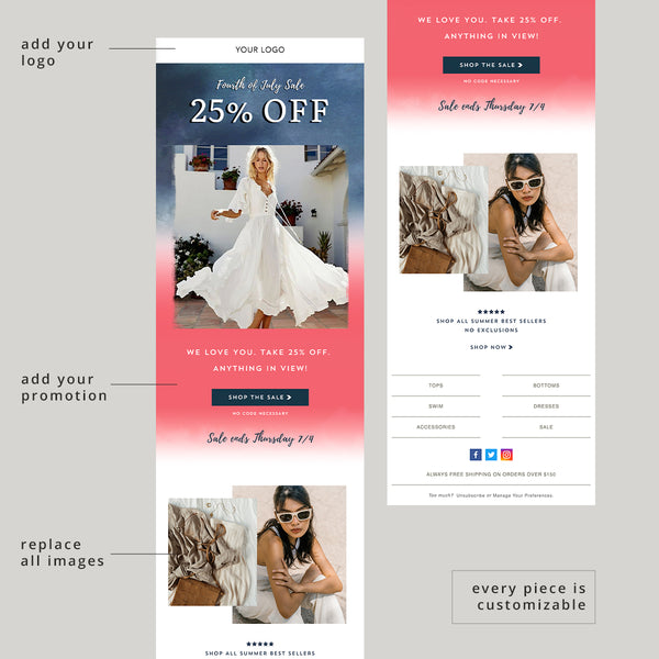 Americana Vibes Email Template