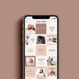 Blush Vibes Instagram Template Pack